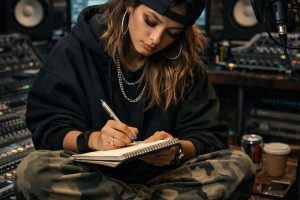 اموزش نوشتن شعر و لیریک رپ گنگ