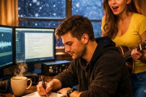 اموزش نوشتن شعر و ملودی پاپ و آشنایی با سبک و بیت پاپ